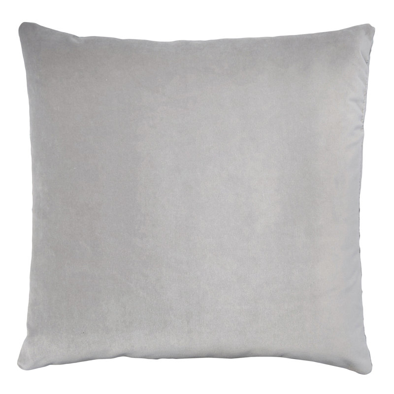Morpho Square Woven Jacquard Pillow, 22"H x 22"W, Storm
