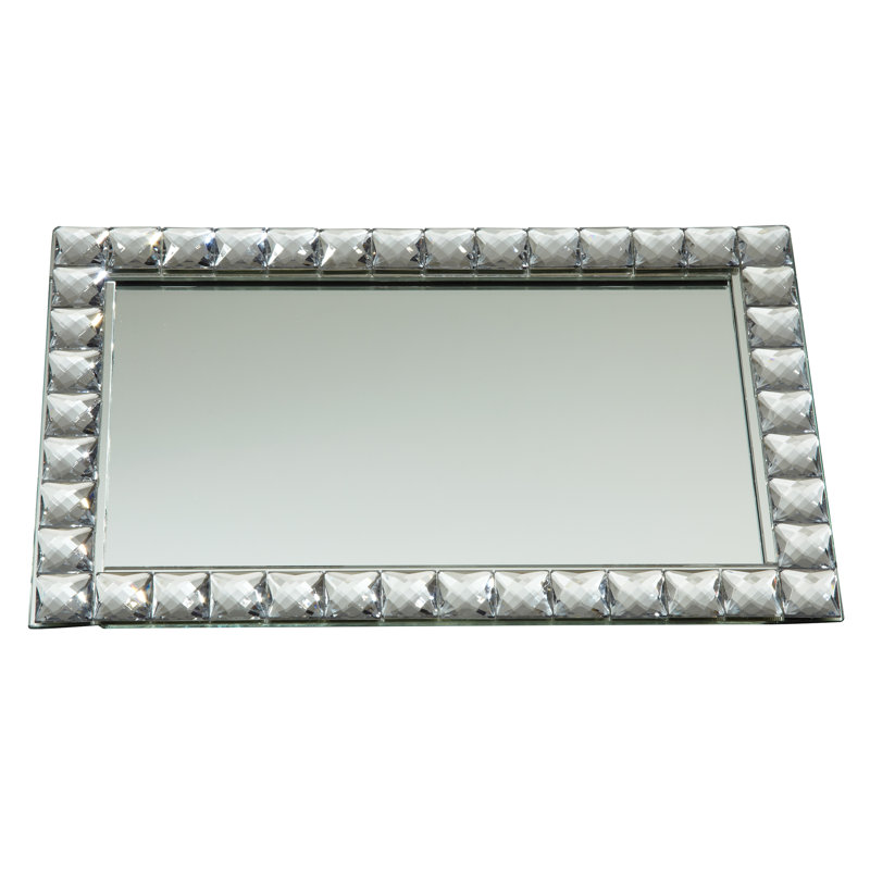 Plateau de meuble-lavabo miroir Higgenbotham