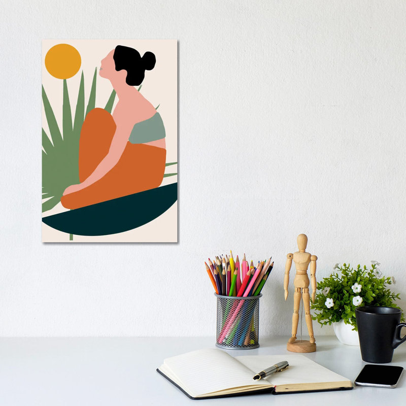 Peace And Strength I by Alonzo Saunders - Wrapped Canvas Painting, 20.32 cm H x 30.48 cm W