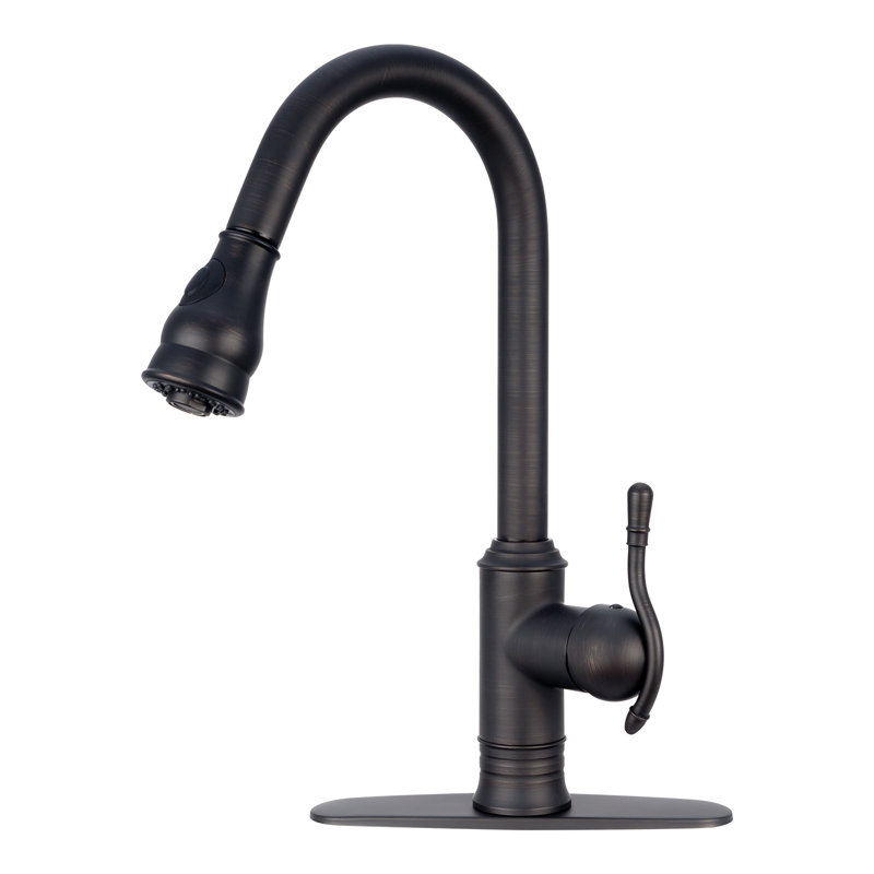 Akicon Pull Down Kitchen Faucet, Oil Rubbed Bronze