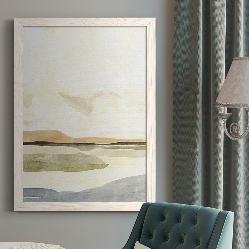 «Eacoven Slate Mouvement IV», reproduction sur toile, Blanc, H 37,5 po x l 27,5 po x P 1 po