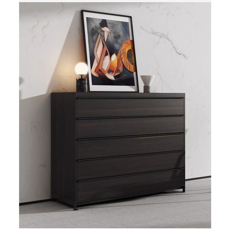 Minimalist Solid Wood Accent Cabinet Accent Chest