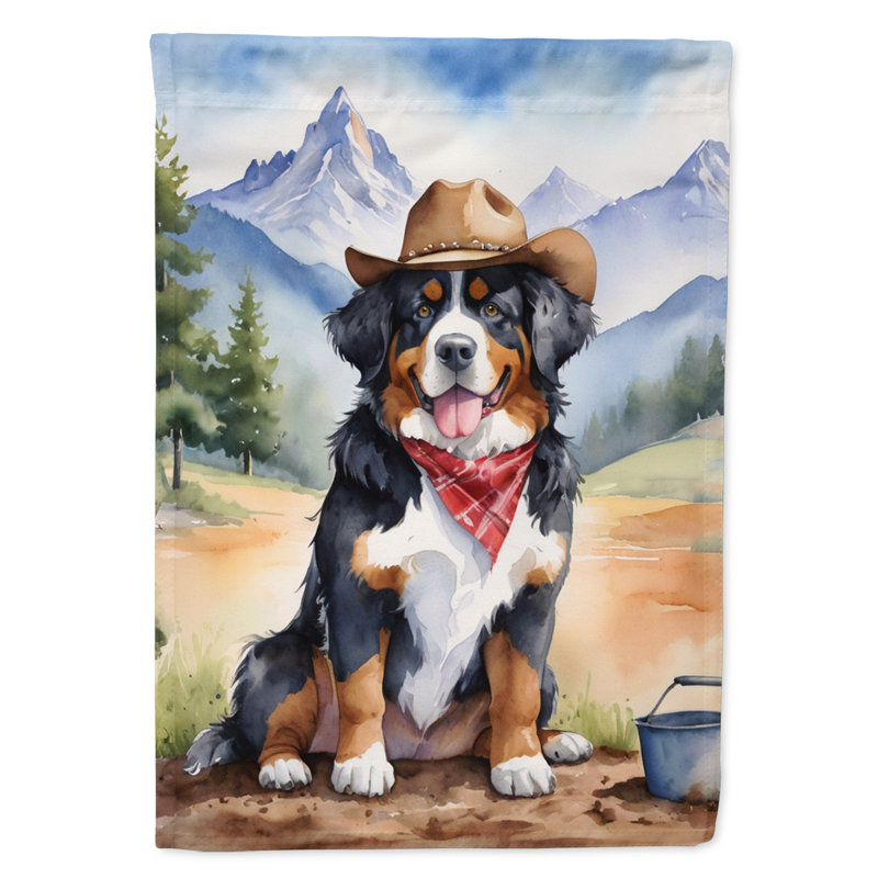 Drapeau Cowboy Welcome House, Bouvier bernois