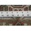 Tapis rustique traditionnel 2 x 3 avec bordures complexes