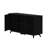 Mid-Century Modern 59" Solid Wood Sideboard/TV Stand with Slat Doors-366692386