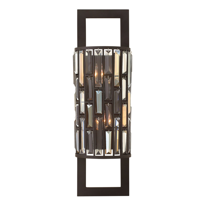 Gemma 2-Light Flush Mount, Vintage Bronze