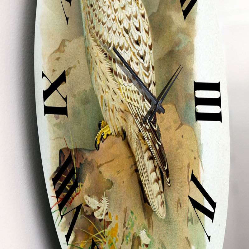Vintage Bird Life VII - Horloge murale traditionnelle, Petit