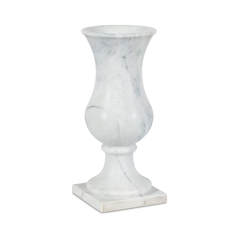 Ambaji Marble Jar, 18" H x 8" W x 8" D
