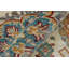 Tapis de couloir beige / bleu en laine noué à la main 3 pi x 9 pi 5 po Baccio