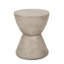 Table d'appoint d'extérieur Mgo, gris clair_70883.00