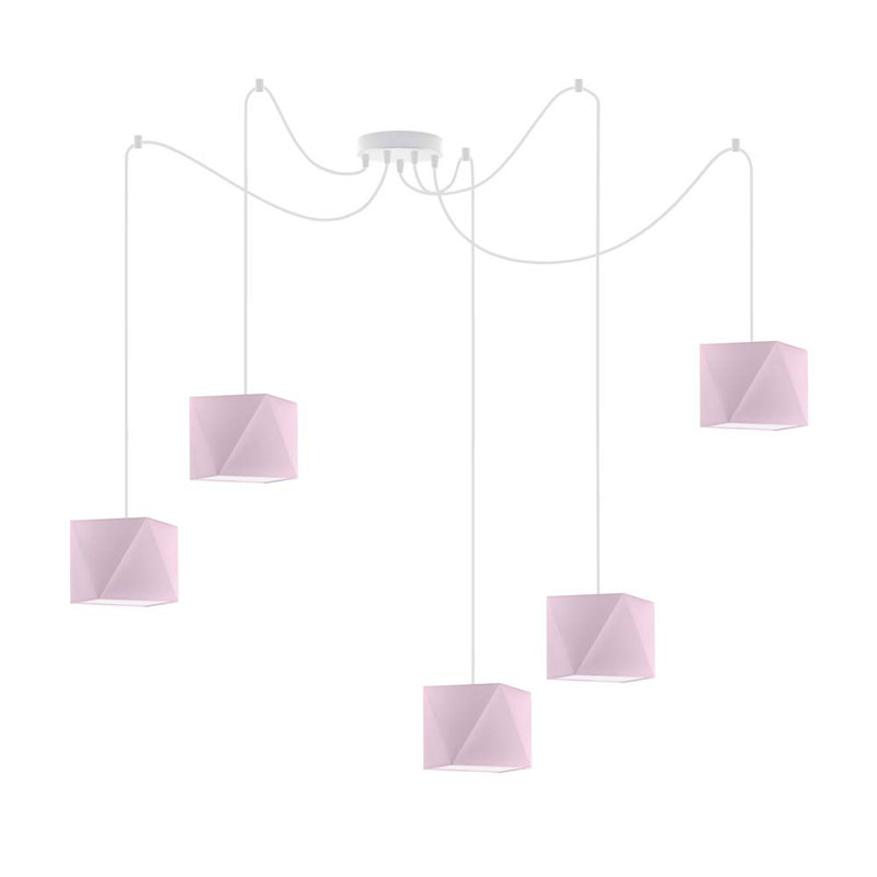 Thursa 5 - Light Pendant, Light Violet
