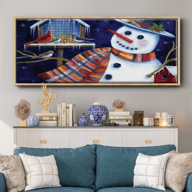Snow Friends - Toile encadrée