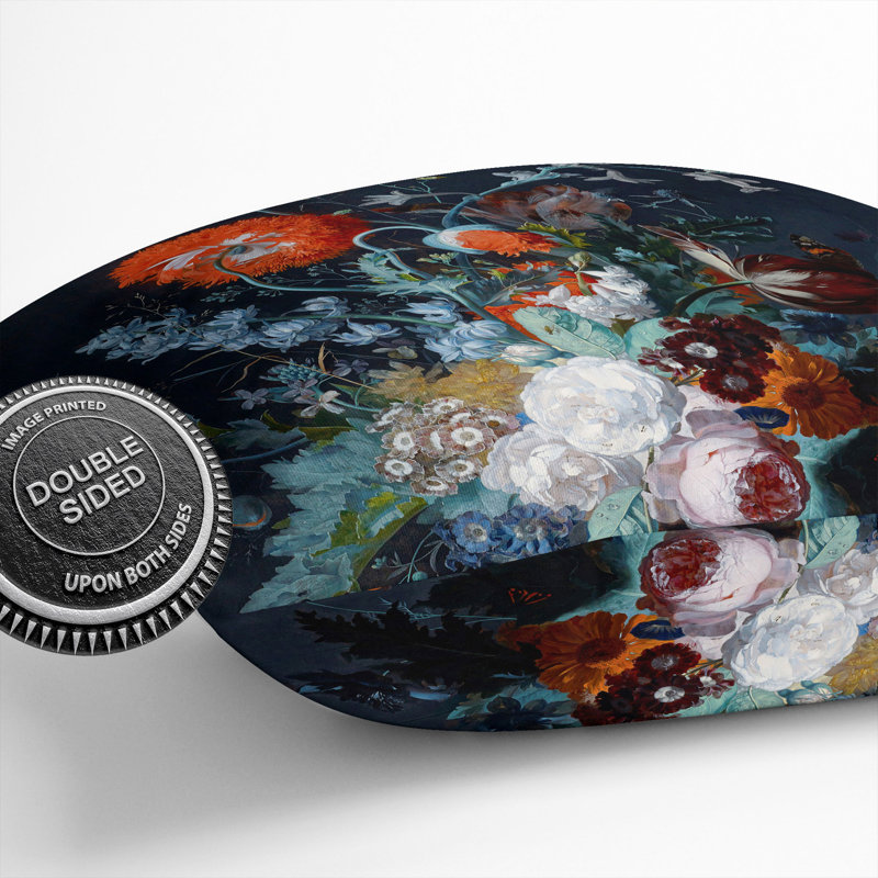 Still Life With Flowers Vol.1 Floral Square Throw Cushion, 40cm H x 40cm W x 15cm D
