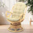 Upholstered Swivel Accent Chair-765440405-778540623