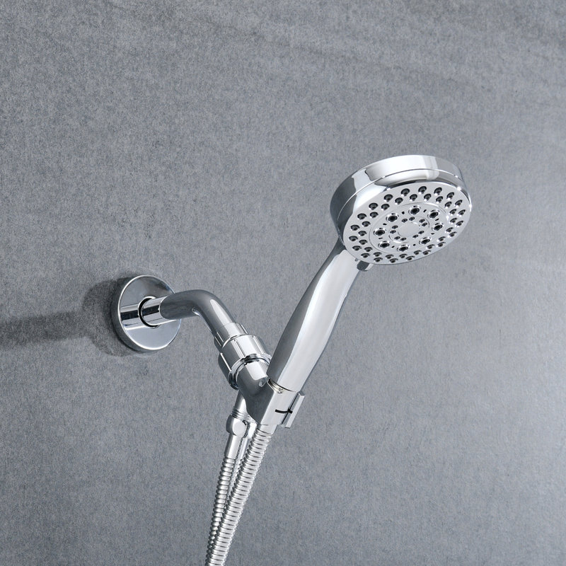 Adjustable Handheld Shower Head with Hose