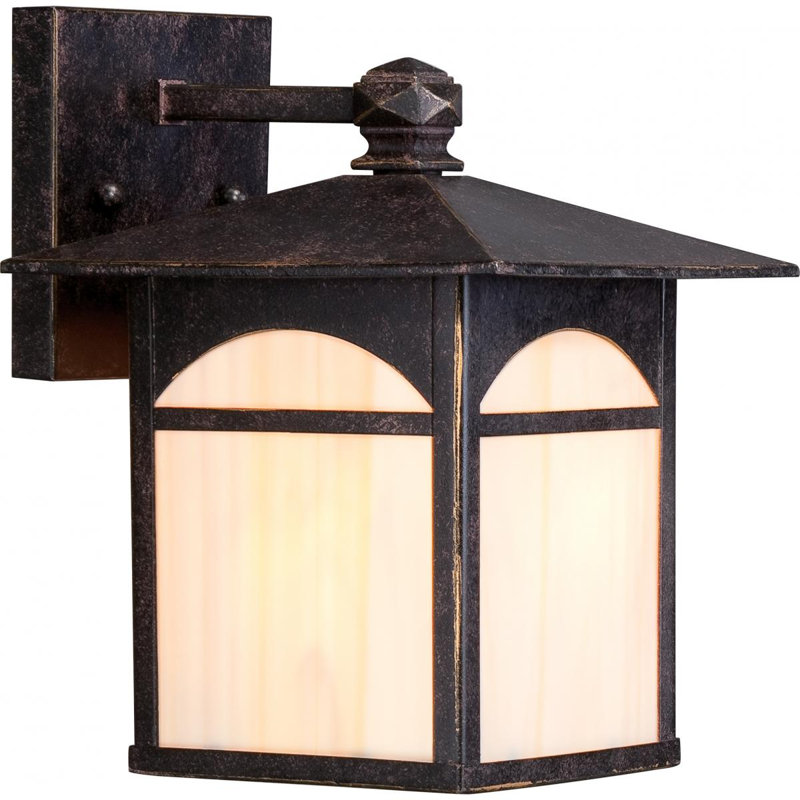 Dissinger Wall Light, 10.13" H x 7.75" W, A19 Incandescent 60W