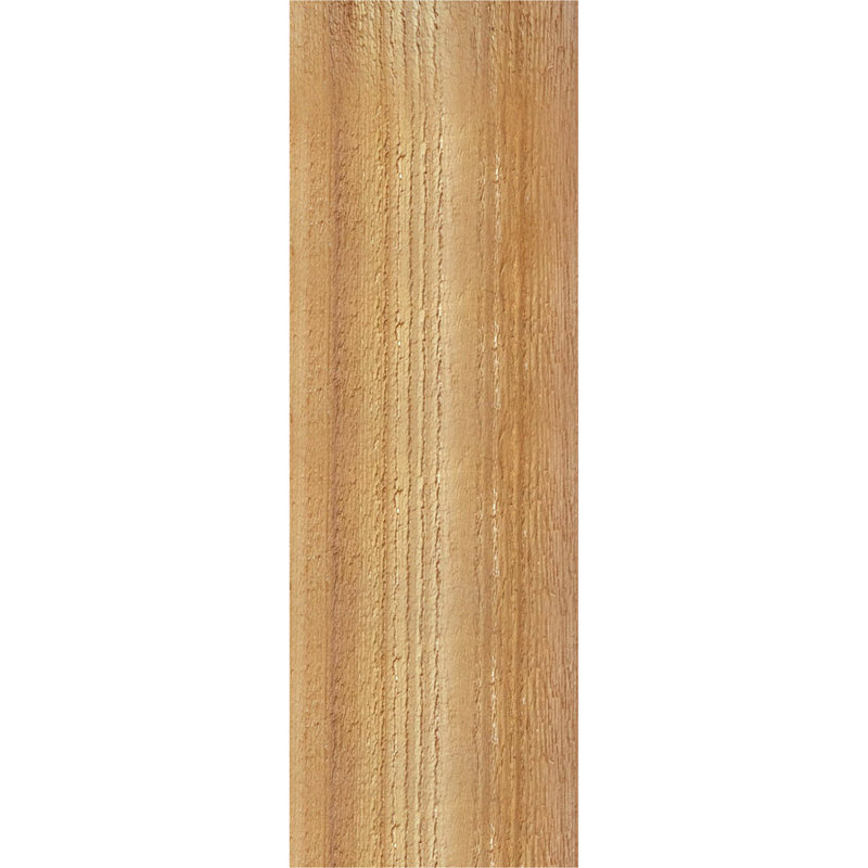 Jeu de blocs Funston, Cèdre rouge de l'Ouest de 6 po (sciage brut), P 14 po x H 18 po