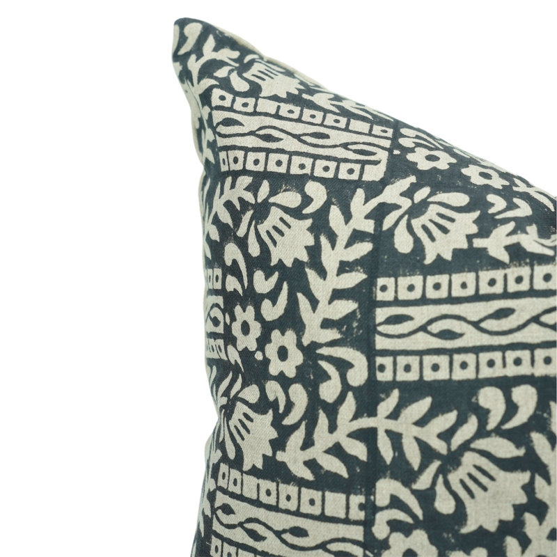 Housse de coussin intérieur / extérieur Floral Linen, H 20 po x l 20 po