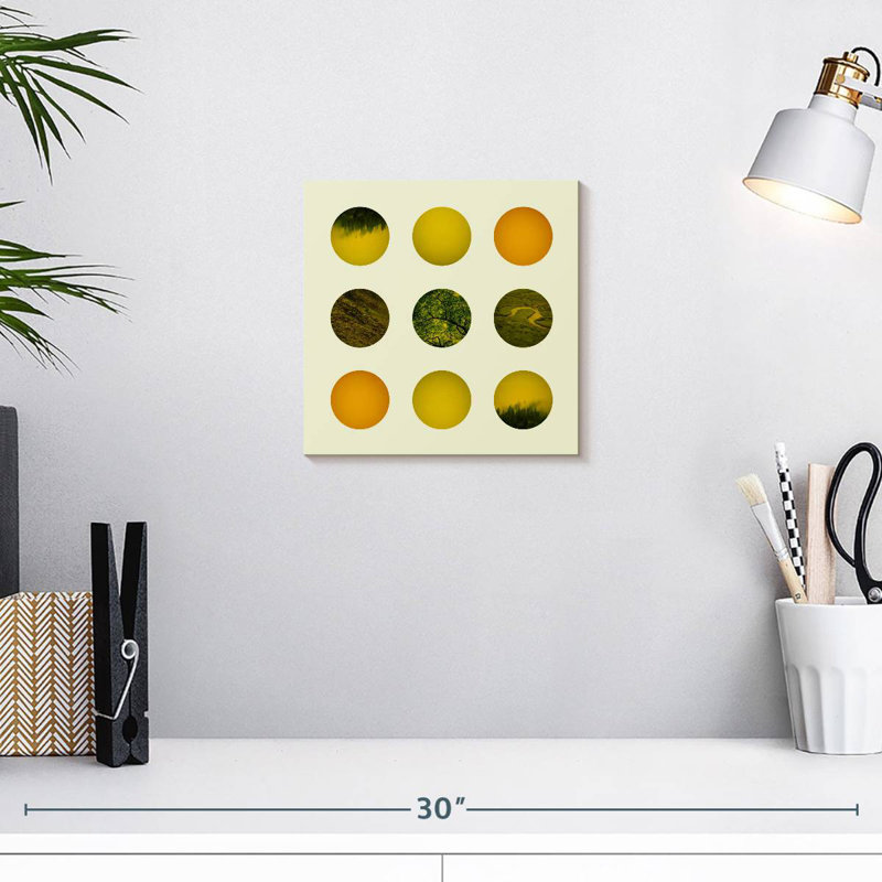 Motif à pois Avery Earth, H 10 po x l 10 po
