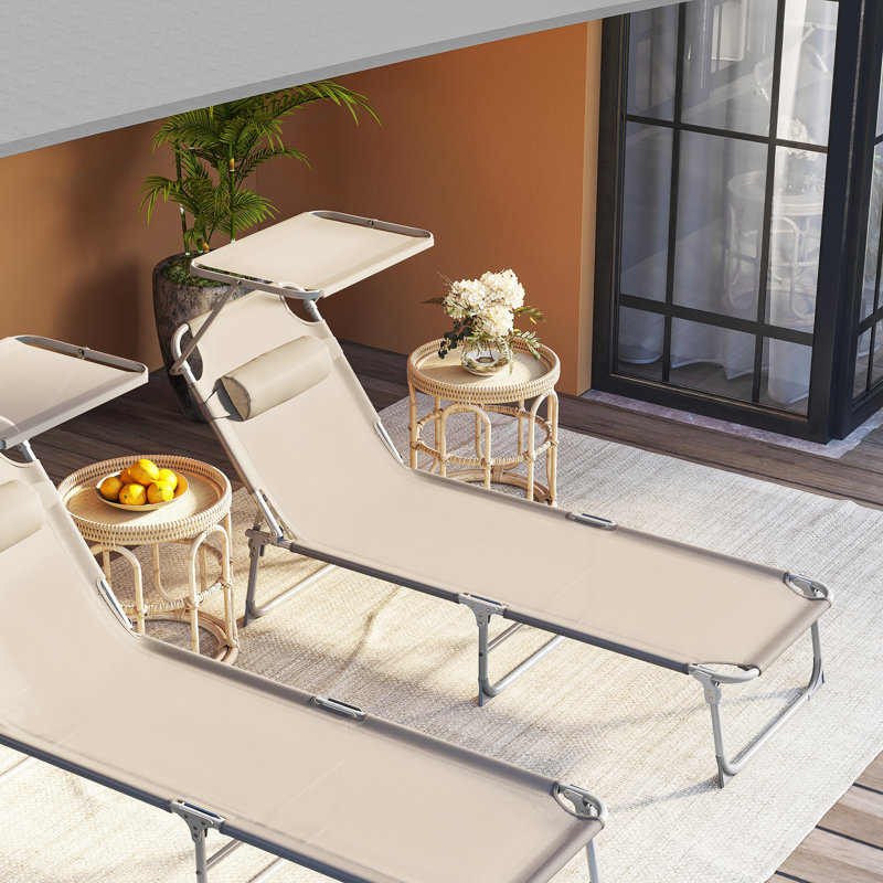 Salerna 193cm Long Single Chaise, Taupe