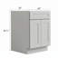 Armoire de cuisine Modern Shaker, cadre en bouleau massif et boîte en contreplaqué, glissières et charnières à fermeture en douceur, tailles modulaires pour une disposition personnalisée (12 po à 42 po)-137752805-137752808