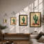 Saguaro Study Botanical - Framed Print-2115627332-2115627335