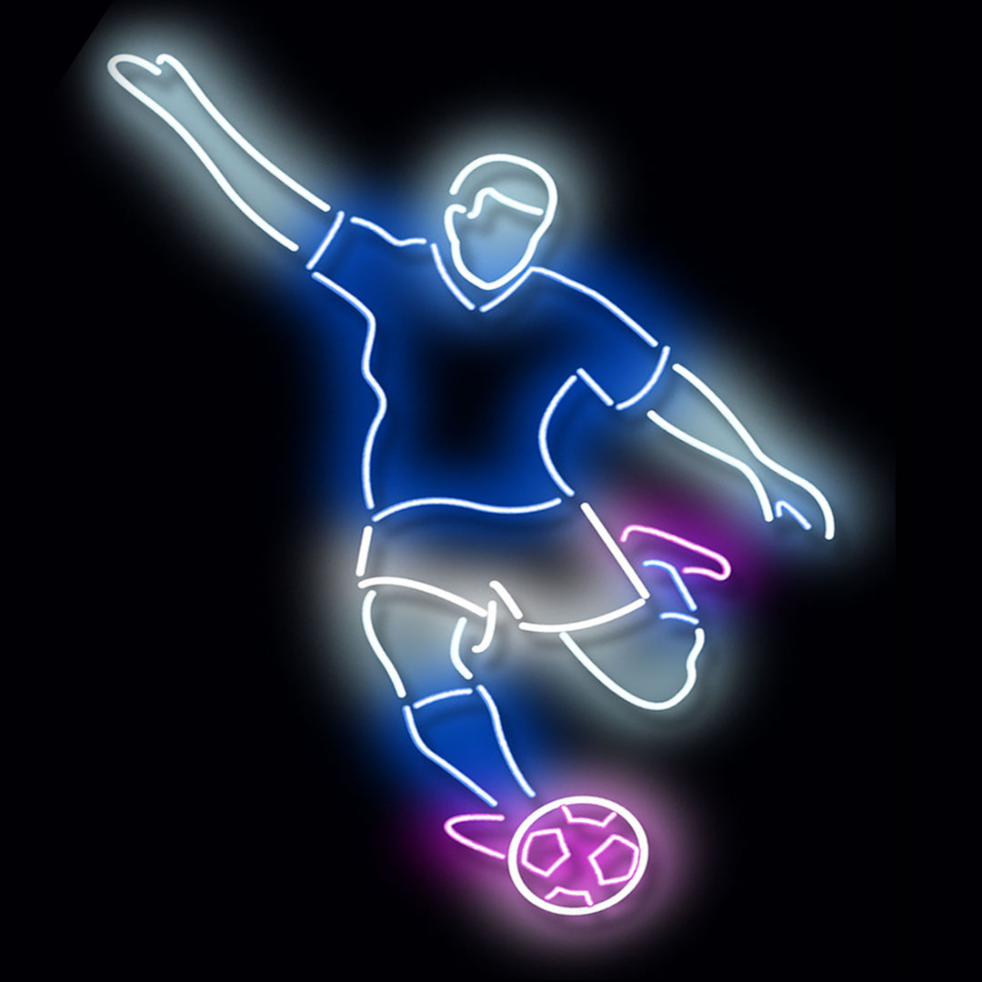 Neon Sign Italy Fans Wall Décor