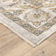 Tapis oriental ivoire / gris Atherine-96566786