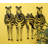 Static Stripes Zebra Wall Sculpture