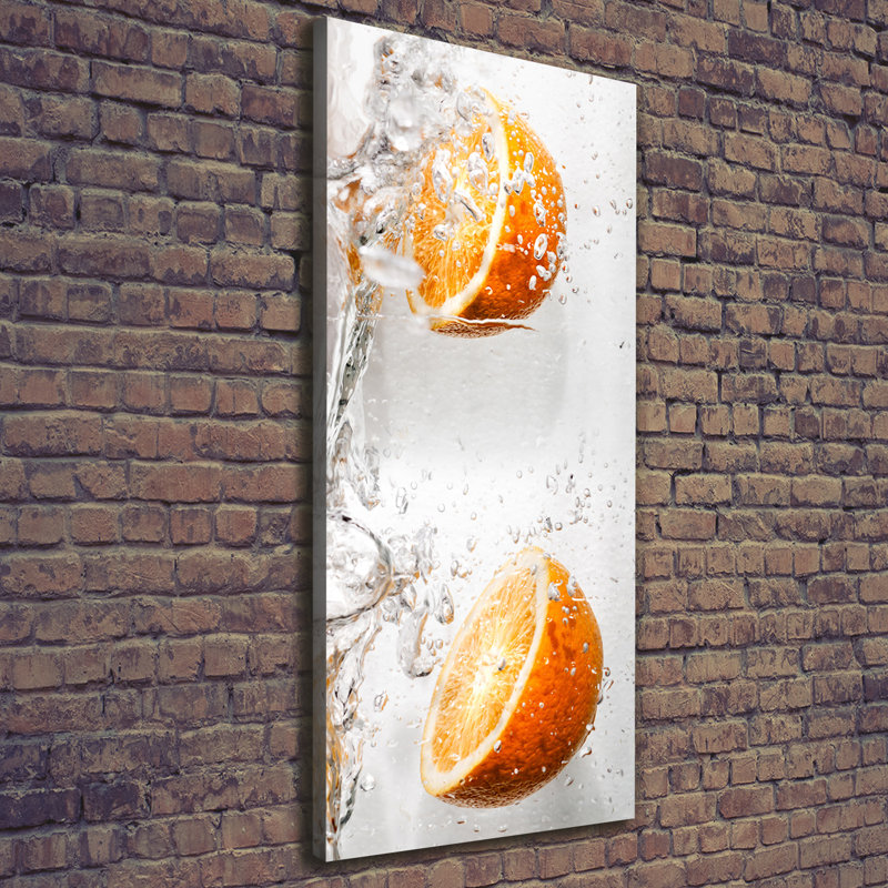 Oranges - Wrapped Canvas Print