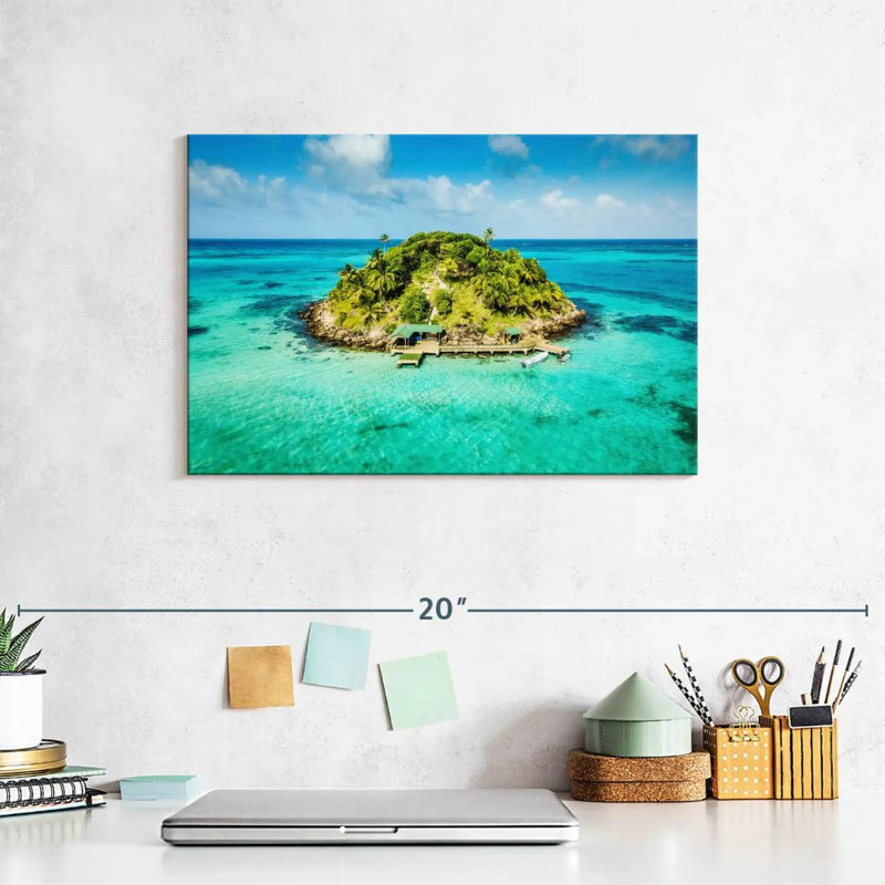 Île de San Andres, Colombie, H 8 po x l 12 po