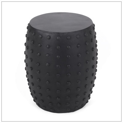 Table d'appoint d'extérieur en béton léger