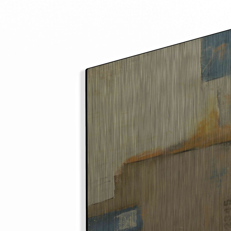 Ivy Bronx «Backward Mile II» par Erin Ashley, art mural en métal, H 24 po x l 12 po