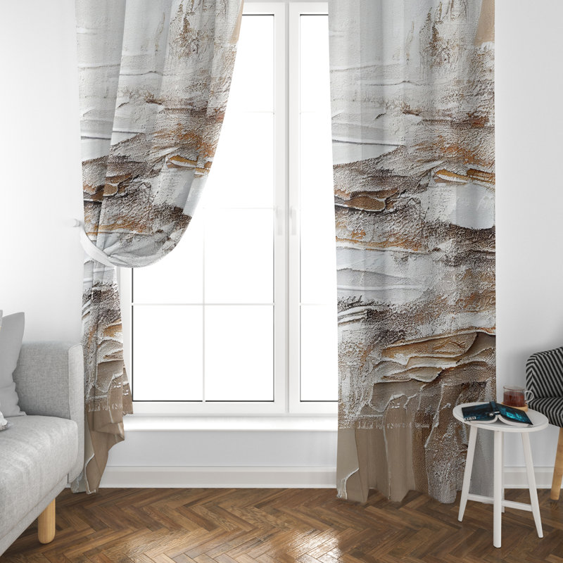 Joannie Room Darkening Curtain, 40" W x 82" L
