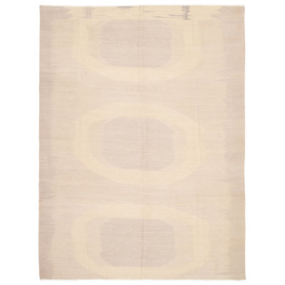 Kilim gris clair Keniqua 10 pi 0 po x 13 pi 10 po