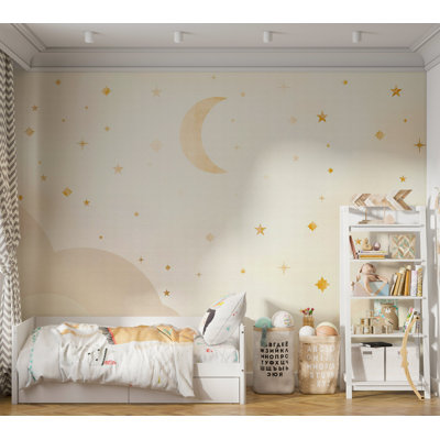 Adhésif mural pelez et collez pour enfants - Nuit étoilée