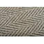 Tapis Heatherly tissé à la main en gabardine de laine de Nouvelle-Zélande à chevrons, 274 x 396 cm-563028871-563028875