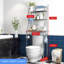 Iron Frame Mounted Bathroom Shelves