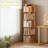 6 Tier Rotating Bookshelf, 360° Display Round Spinning Bookshelf, Space-Saving, Small Space Rotating Bookshelf Tower For Bedroom, Living Room, Home, Office-605975647