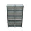125cm H x 80cm W Galvanized Steel Bookcase