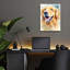 "Golden Retriever" par Petals Prints Design-1915060139