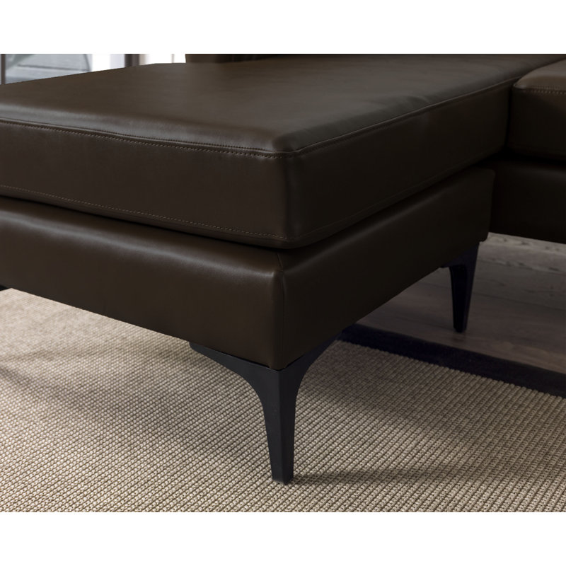 Canapé modulaire Glenyce, Angora brun