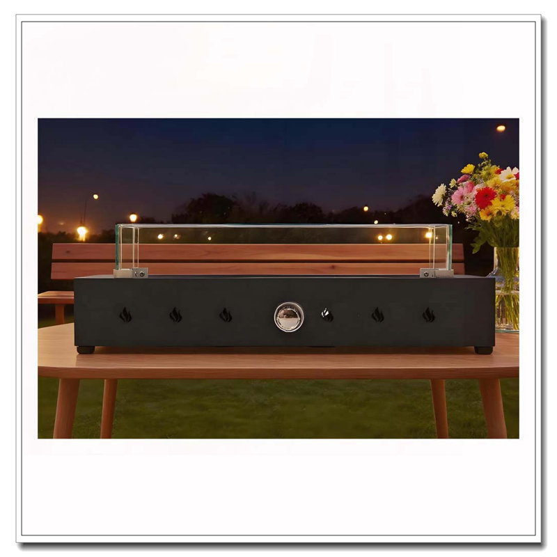 Foyer d'extérieur au propane rectangulaire 40000BTU