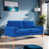 Tissu bleu est en rupture de stock