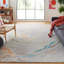 Tapis abstrait en laine, soie et coton noué à la main Saint Tropez-1271558696