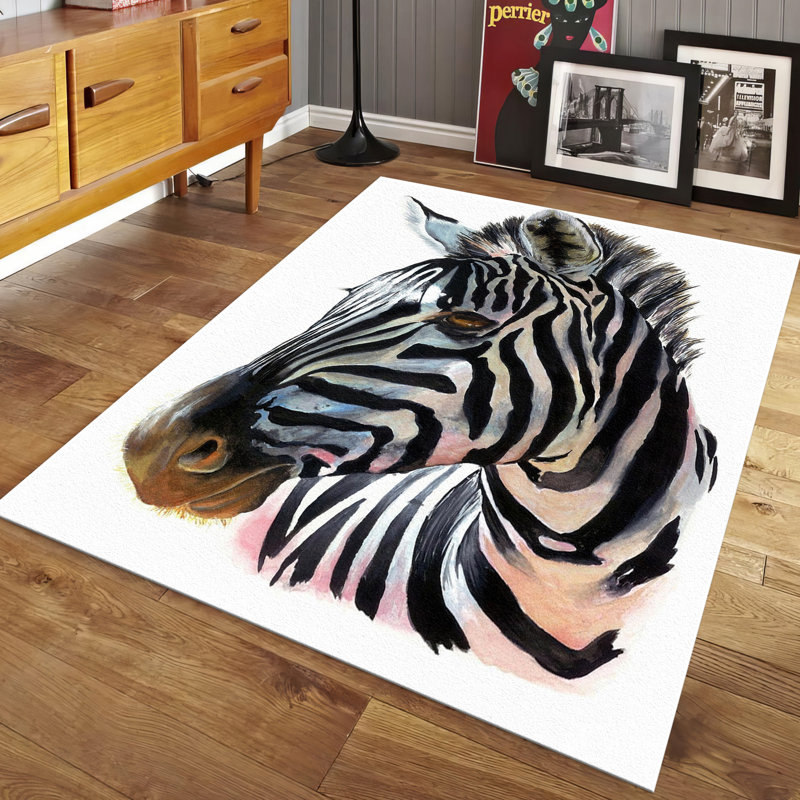 Soft Non-Woven Printed Rug with Intricate Motif for a Stylish Home Decor Accent, Runner 3'3" x 9'2"