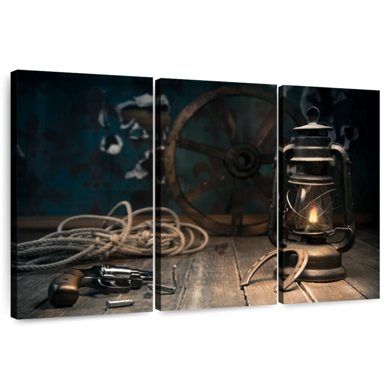 Lelar Western Style, 28" H x 45" W