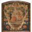 Art textuel antique sur toile