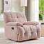 Fauteuil inclinable en tissu pivotant à 360 degrés pour le salon-417855038