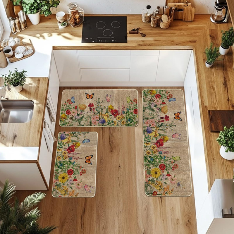Ensemble de 3 tapis de cuisine Mode